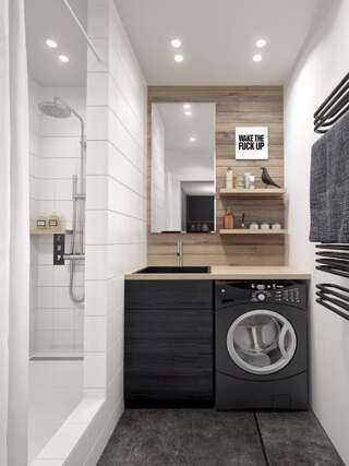 Апартаменты Apartments in Loft style Минск Апартаменты с 1 спальней-8